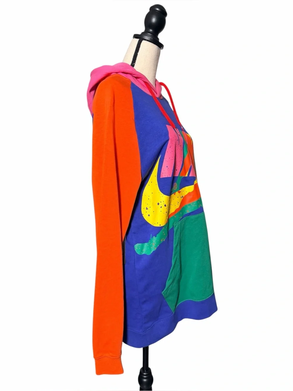 Nike Air Jordan Jumpman Classics Pullover Hoodie Blue Multi NWT Size Large